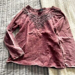 I jeans by buffalo Lace Top M